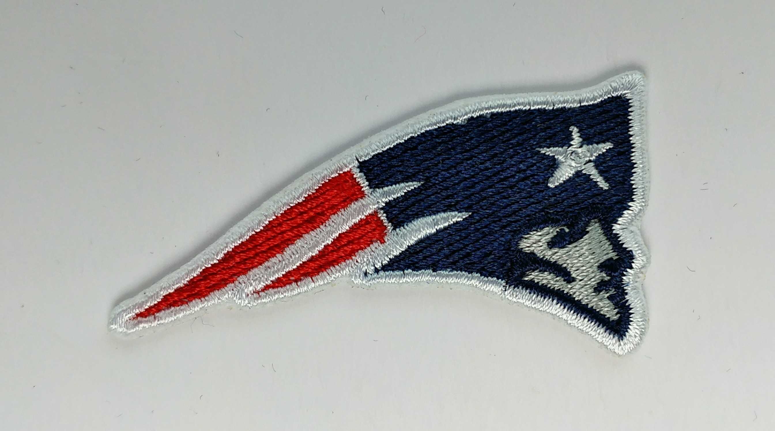 New England Patriots Logo Iron-on Patch 3.1cmx6cm